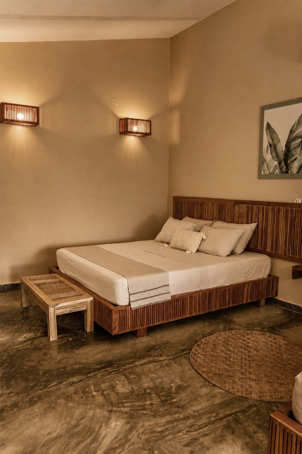 Cabaña 2 — Cama king adicional