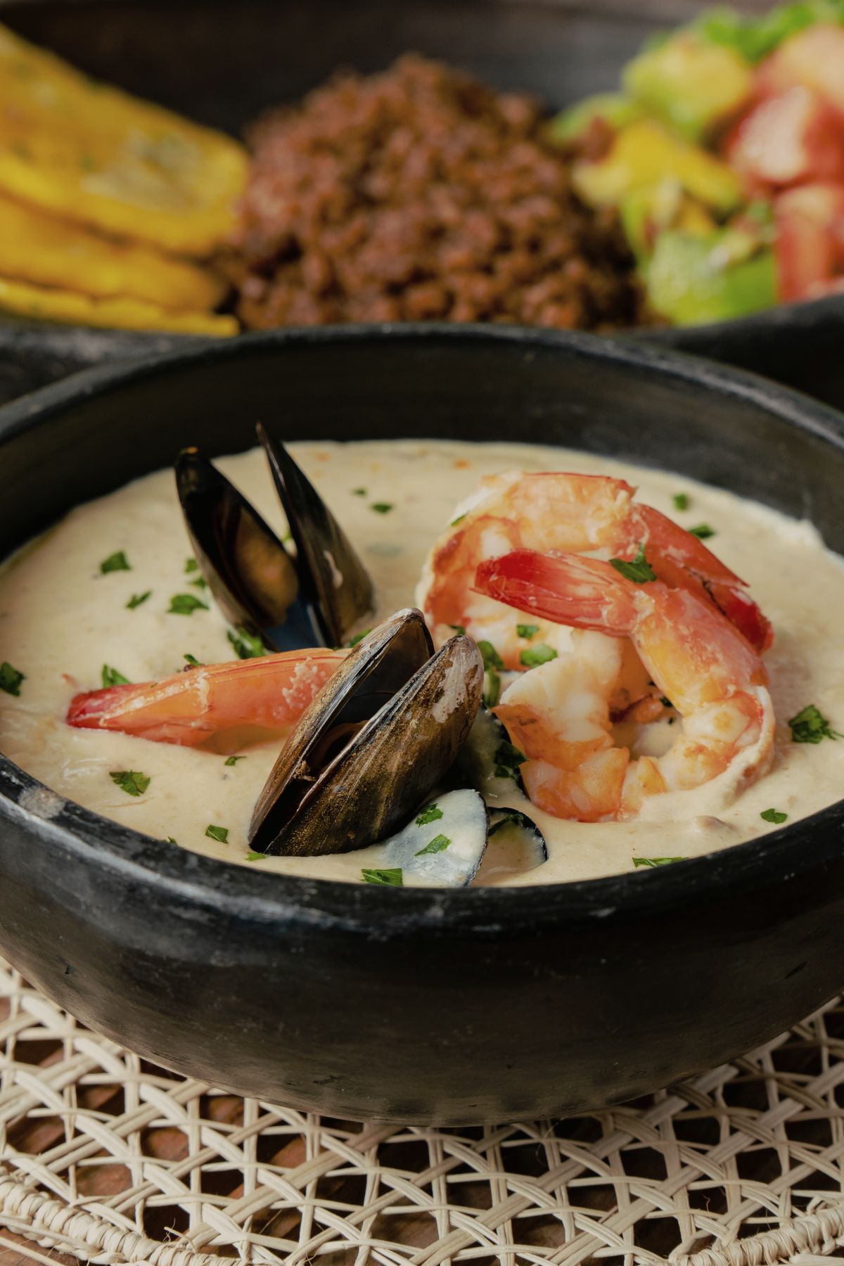Cazuela de mariscos