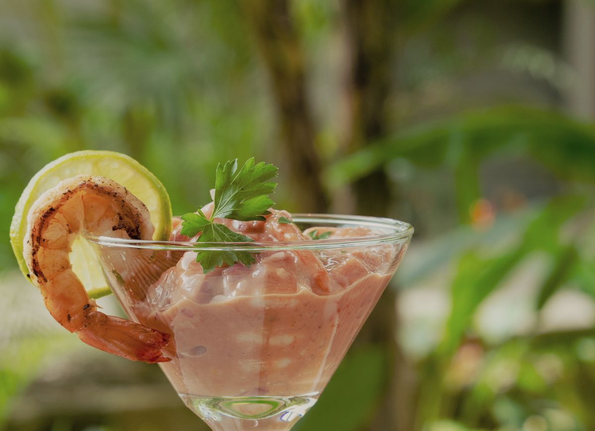 Cóctel de camarón